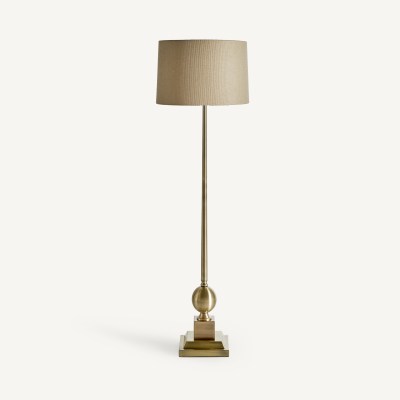 Gold Art Deco Floor Lamp